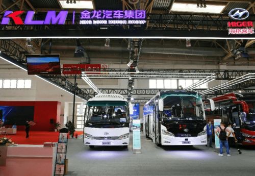精准助力行业转型 苏州金龙精品客车亮相2021北京国际道路运输展